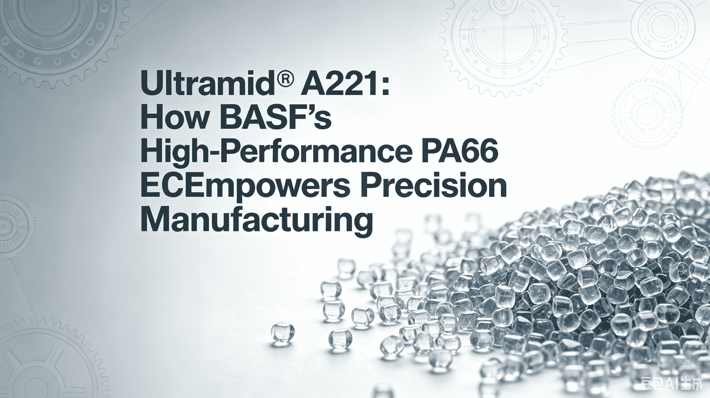 Ultramid® A221- BASF ၏ စွမ်းဆောင်ရည်မြင့် PA66 သည် တိကျသေချာသော ထုတ်လုပ်မှုကို မည်ကဲ့သို့ စွမ်းဆောင်နိုင်သည်
